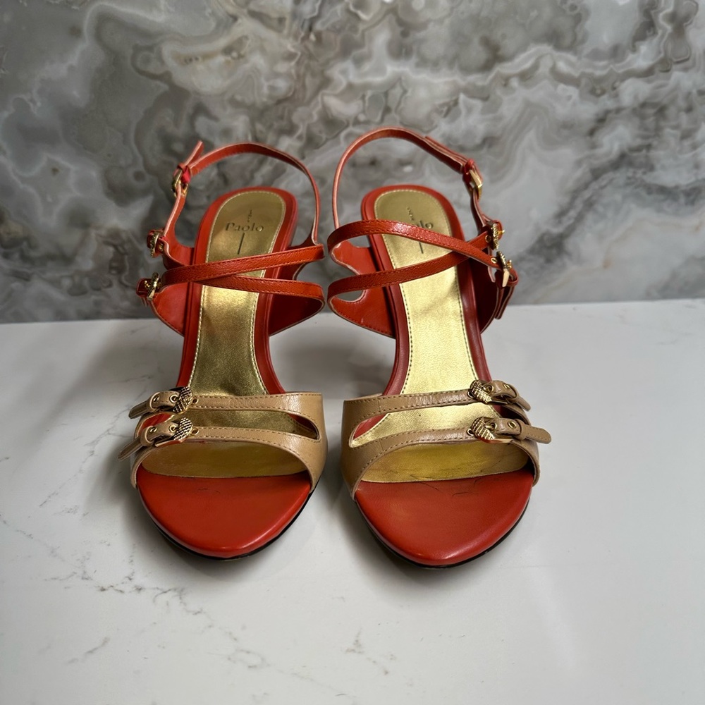 Paolo Strappy Heels